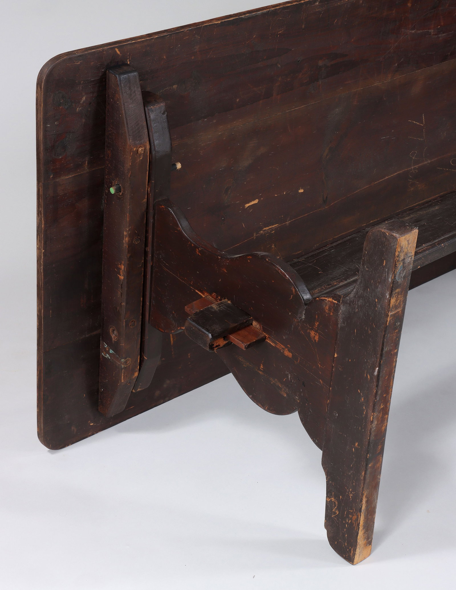 Country Kitchen Trestle Table - 7