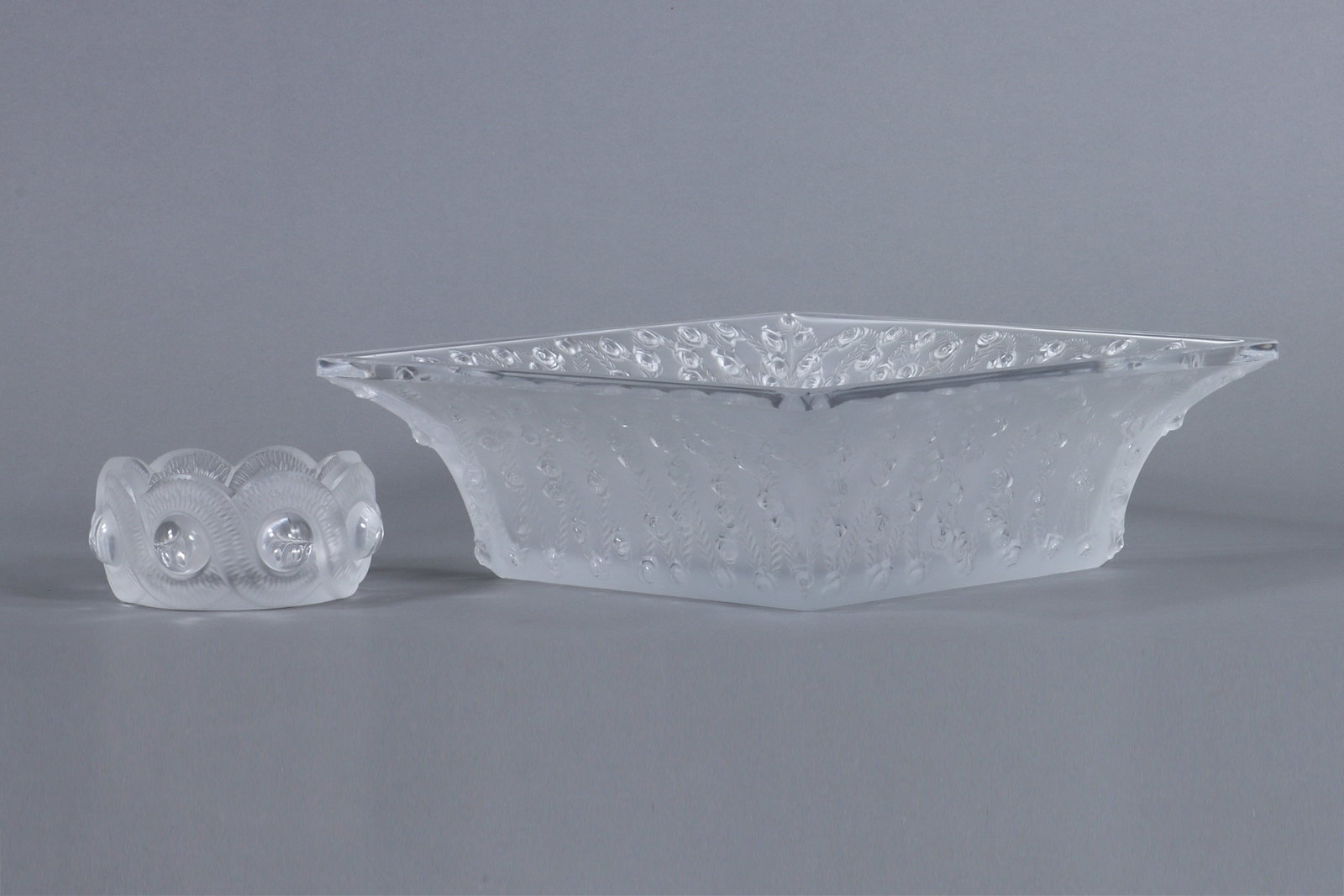 Lalique Frosted Glass Bowls (1 of 11)