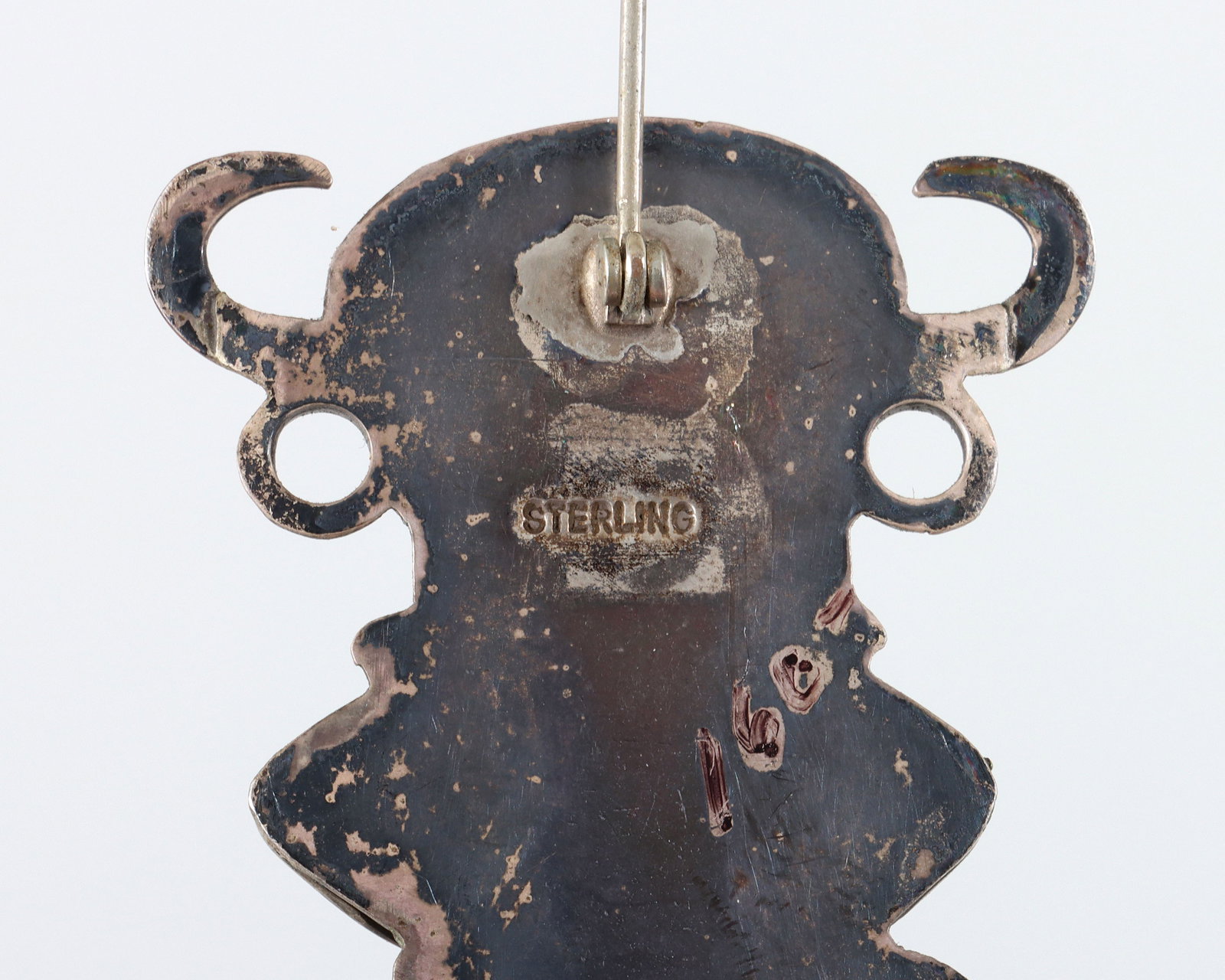 Native American Figural Silver Jewelry - 16