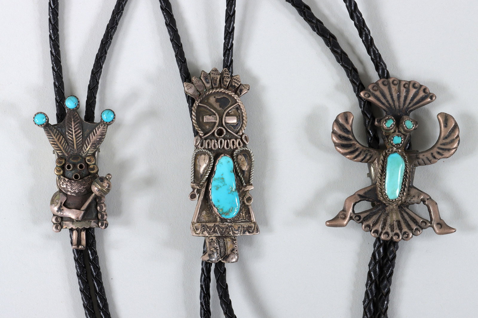 Native American Figural Silver Jewelry - 2