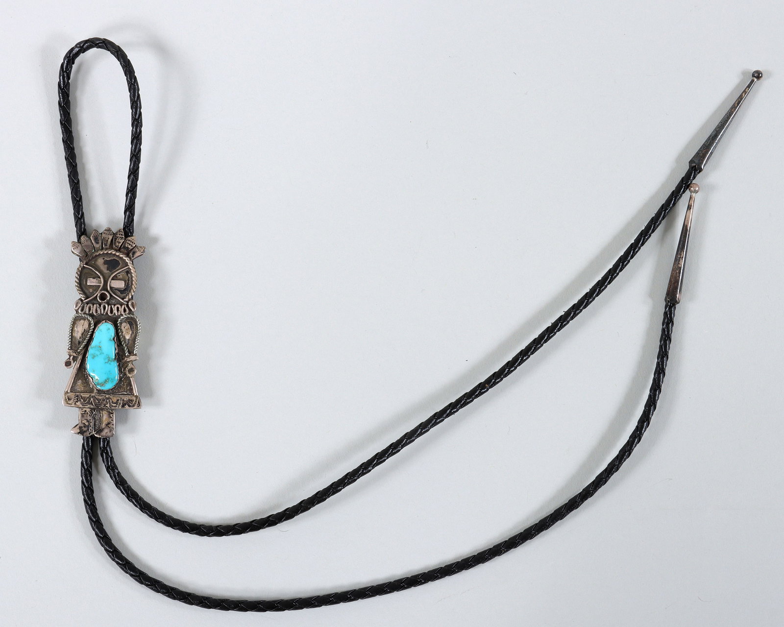 Native American Figural Silver Jewelry - 6