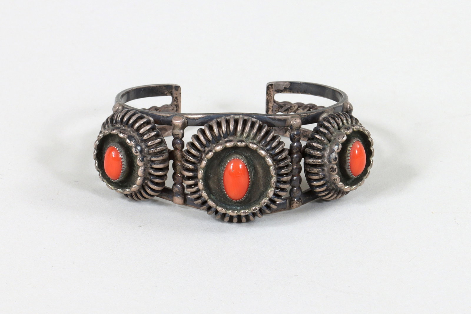Native American Silver Bracelets - 7