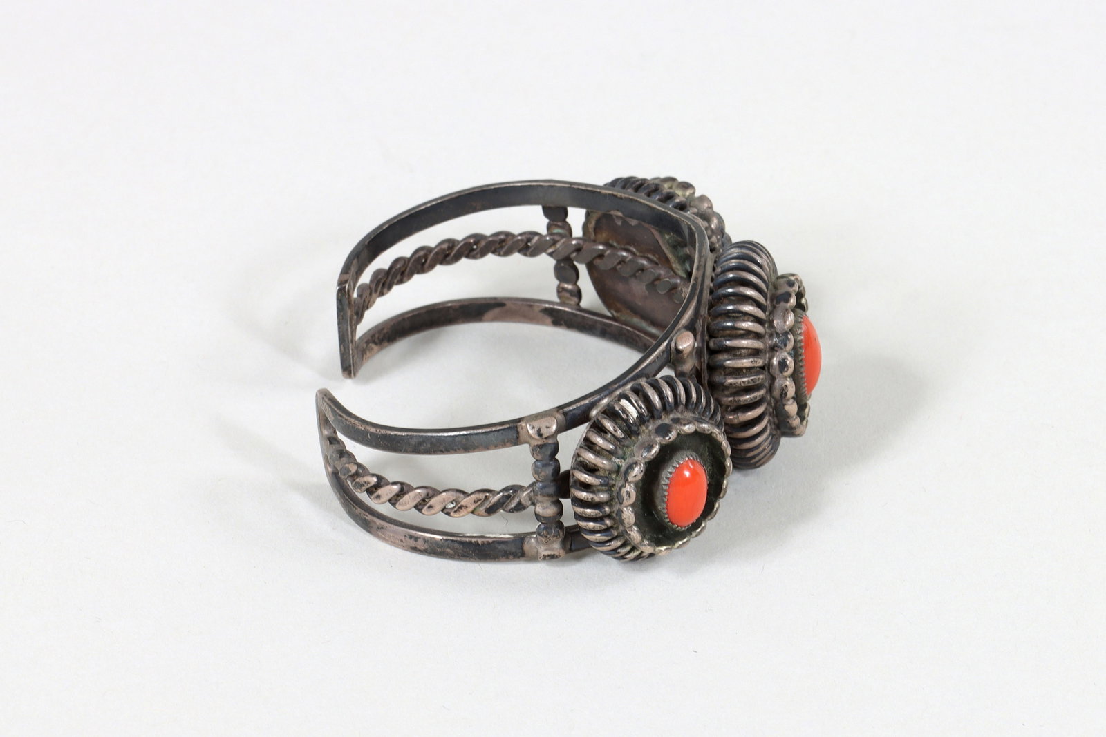Native American Silver Bracelets - 8