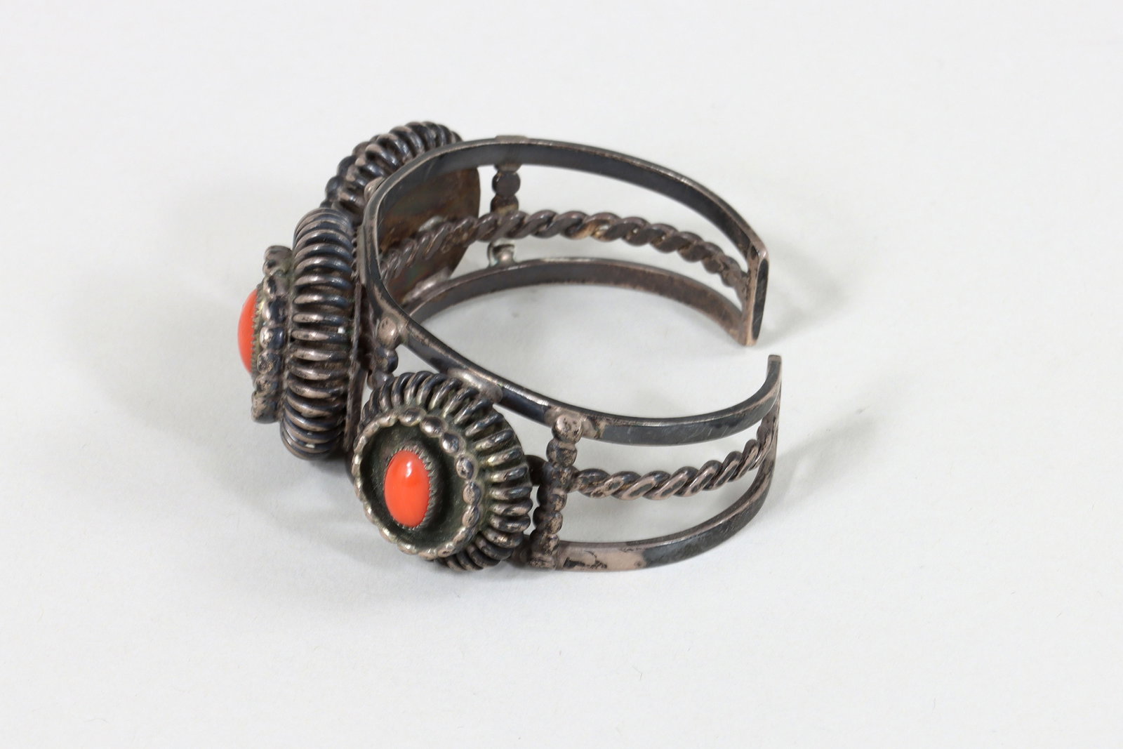 Native American Silver Bracelets - 9