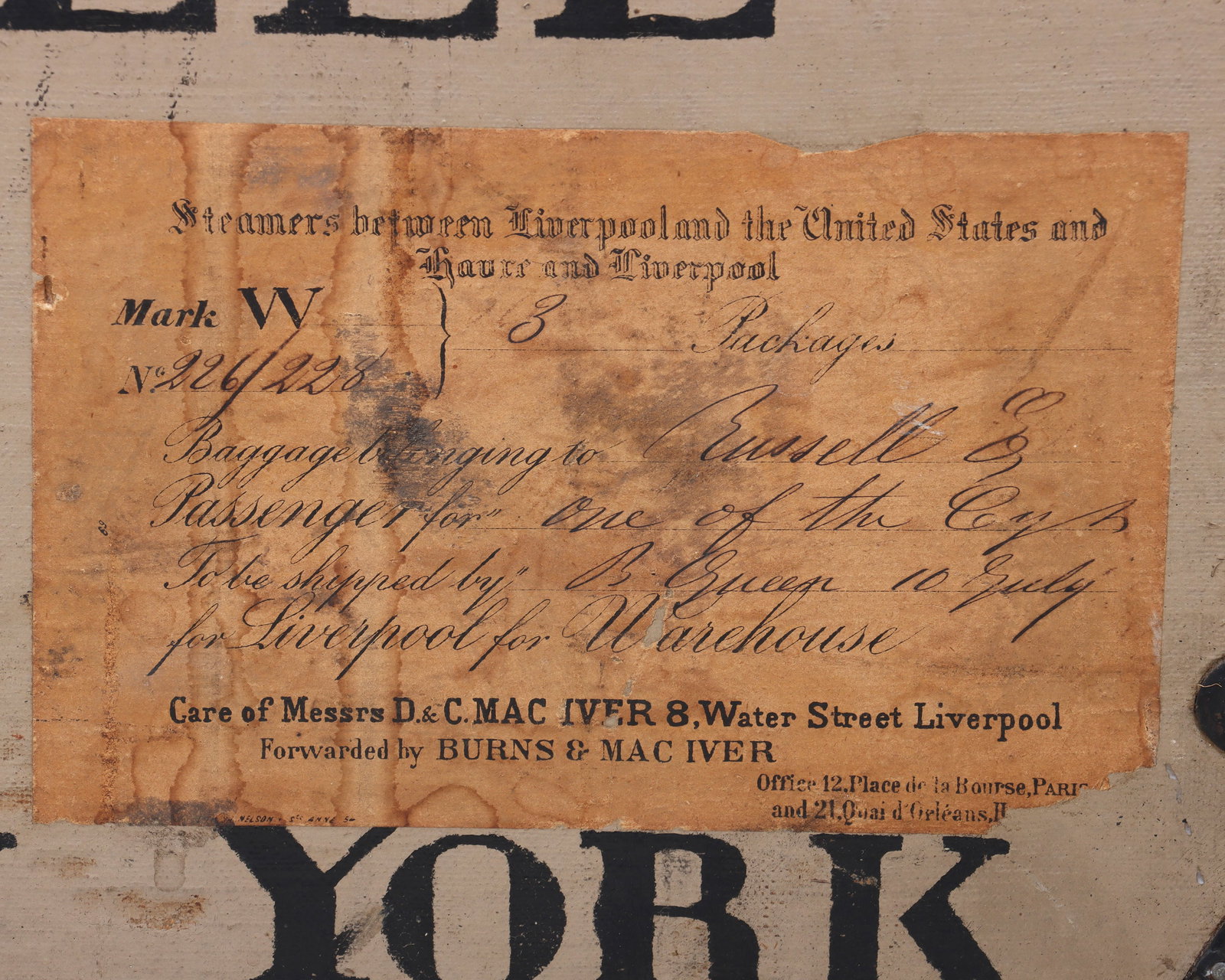 19th Century Louis Vuitton Trunk - 4