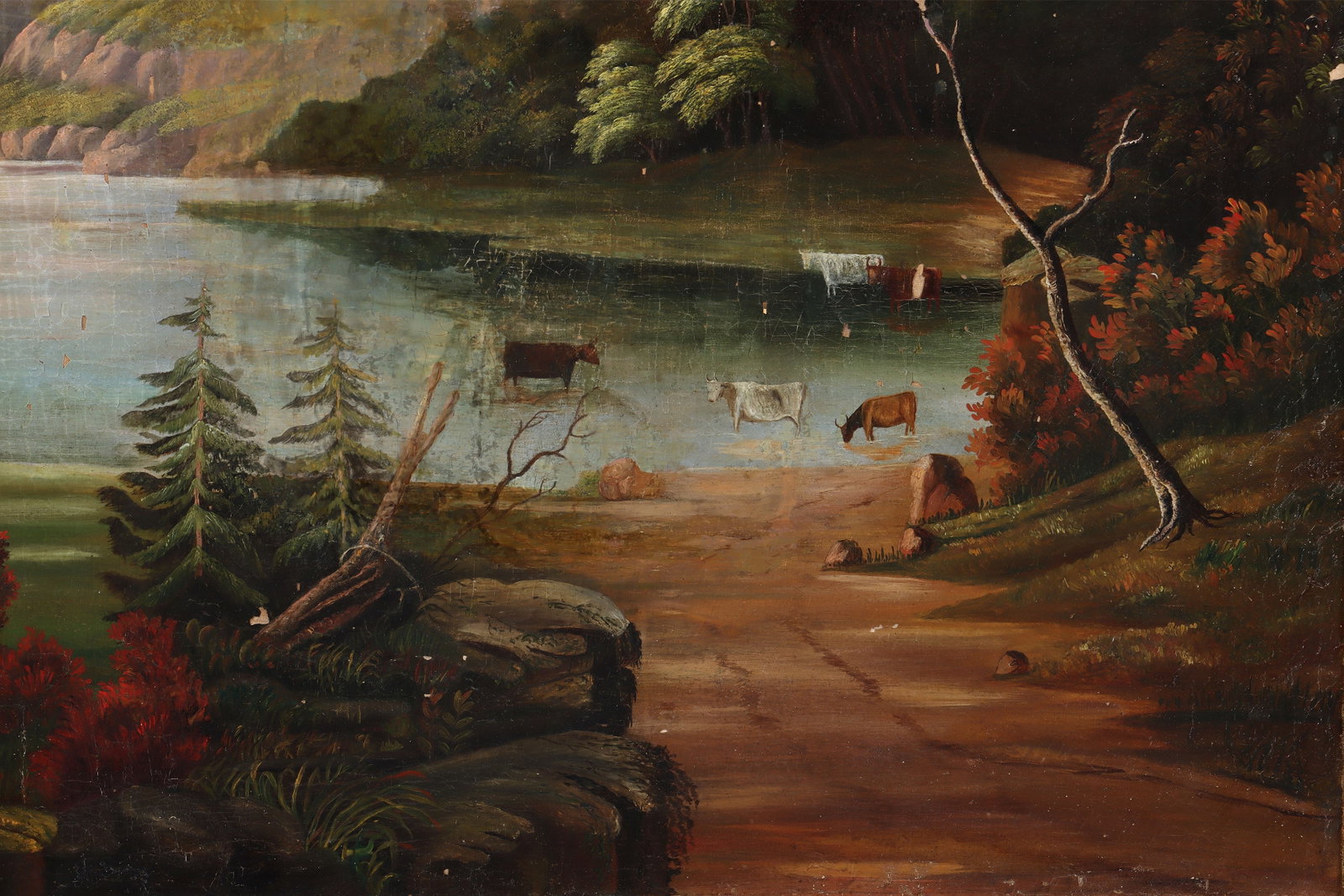 19C Hudson River School Landscape - 13