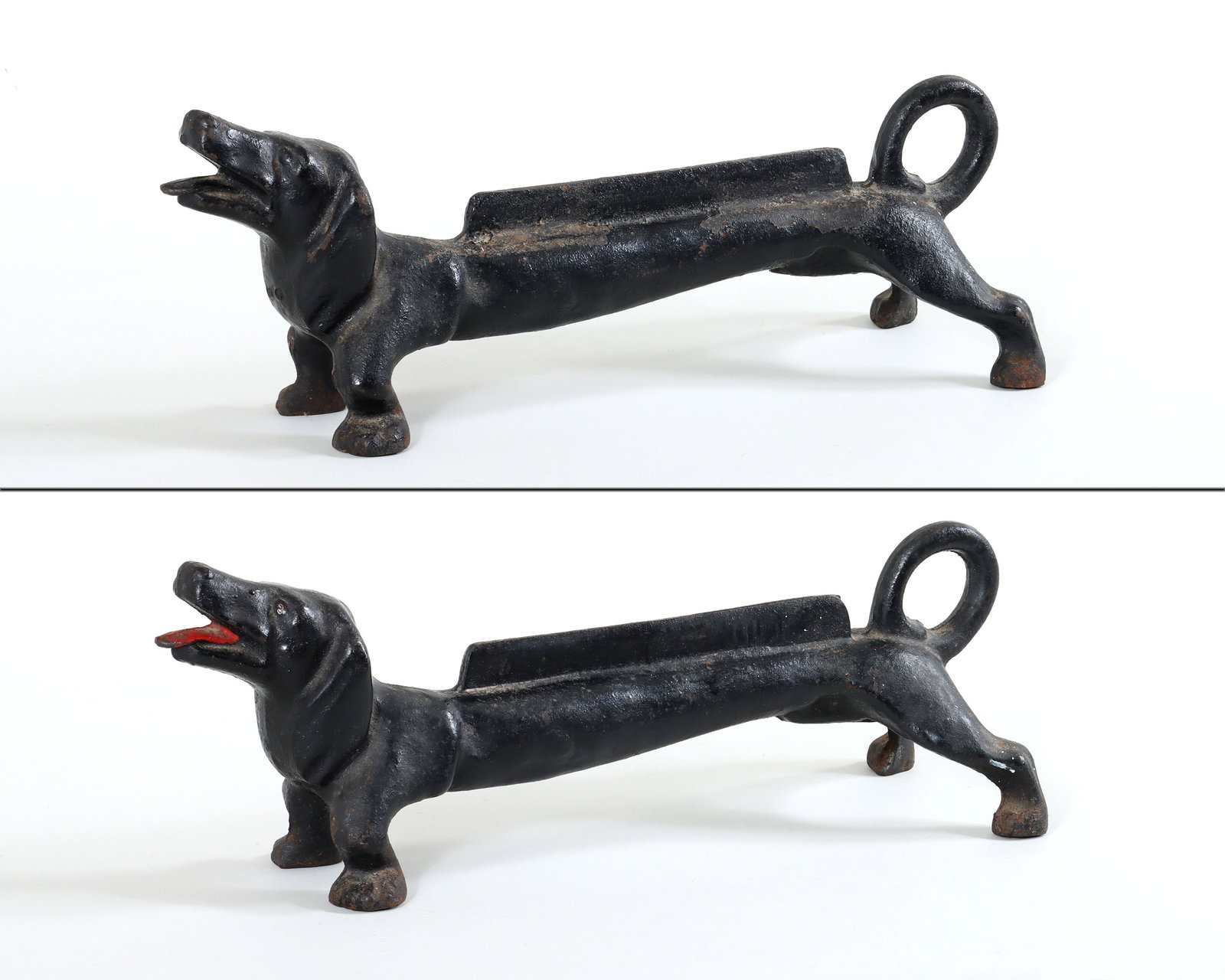 Pair of Dachshund Bootscrapers (1 of 5)