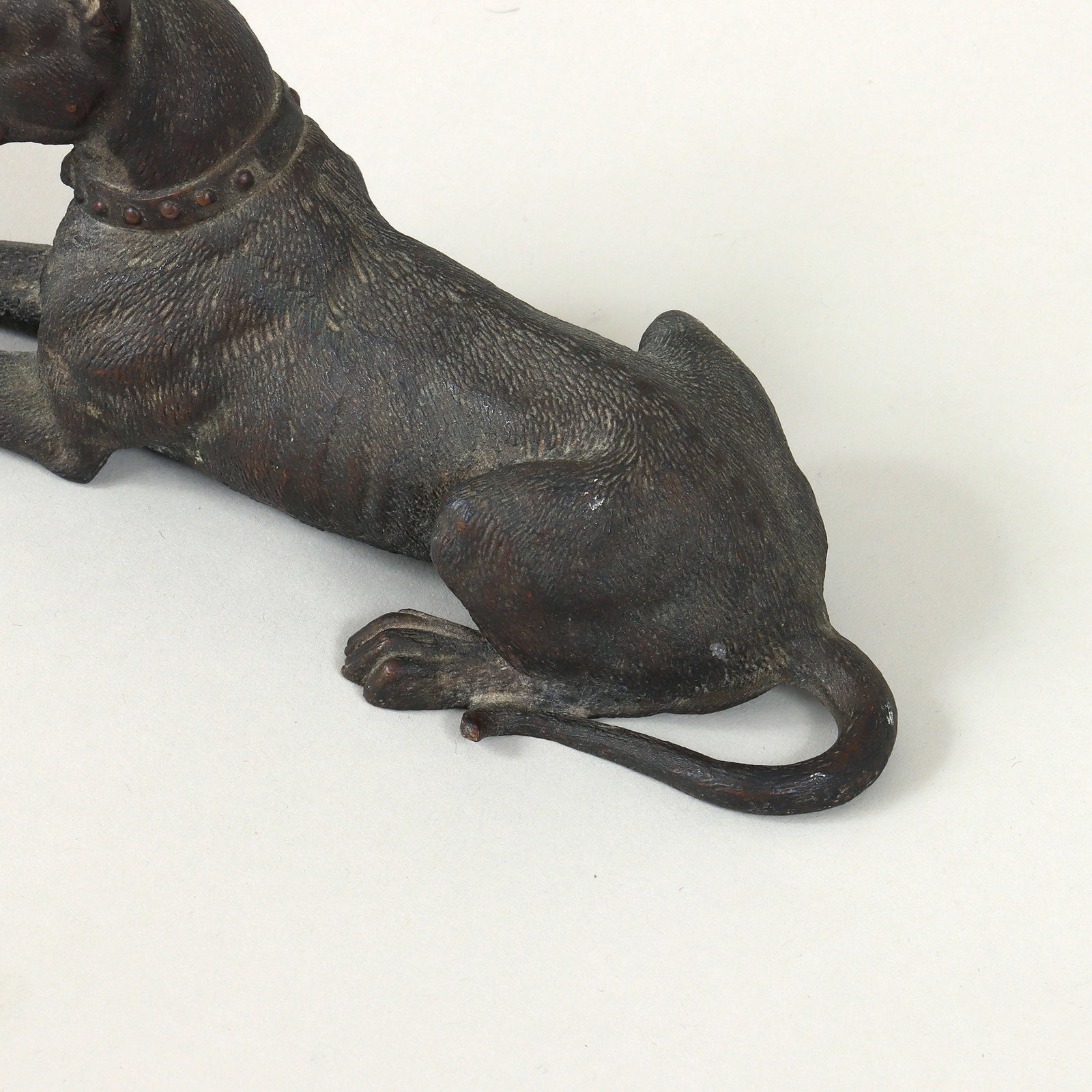 Austrian Bronze Recumbent Dog - 7