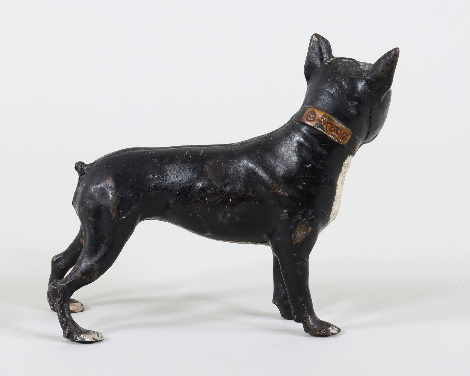 Boston Terrier Painted Doorstop - 4