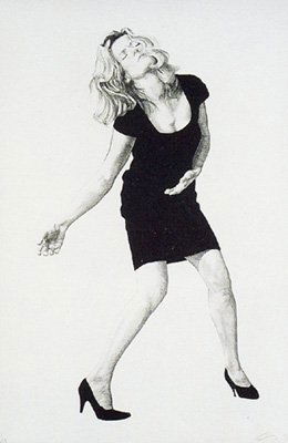 Robert Longo Lithograph Pencil Signed & Numbered: ARTIST -Robert Longo TITLE - Barbara DATE -1998 MEDIUM - Lithograph SIGNED - Pencil Signed - Lower Right NUMBERED - Pencil Numbered from an edition of 120 pieces - Lower Left DIMENSIONS -46 X 30 in. C