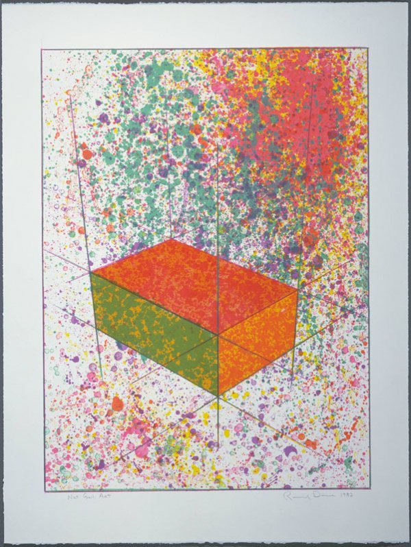 Ronald Davis Lithograph Pencil Signed & Numbered