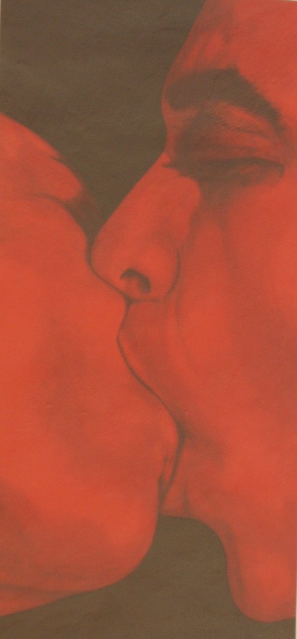 Robert Longo Pencil Signed & Numbered: ARTIST: Robert Longo TITLE: The Kiss MEDIUM: Lithograph DATE: 1990 SIGNED: Pencil Signed - Bottom Right NUMBERED: Pencil Numbered