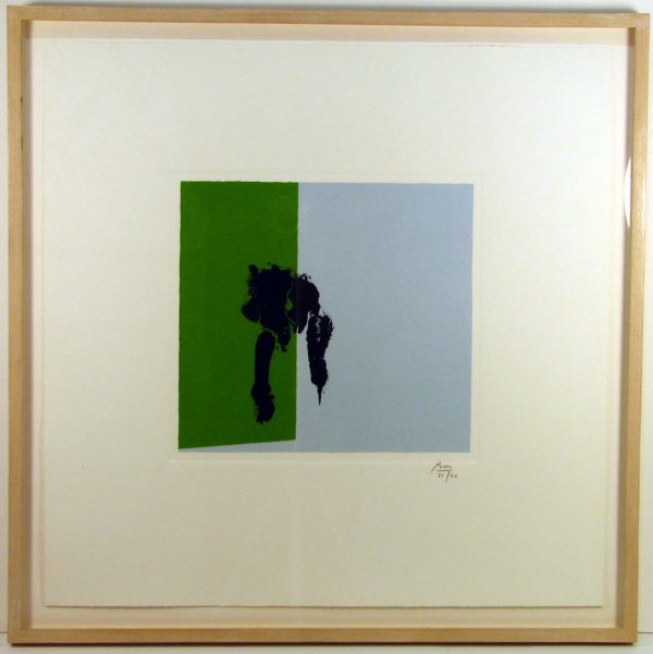 Robert Motherwell Etching Pencil Signed & Numbere