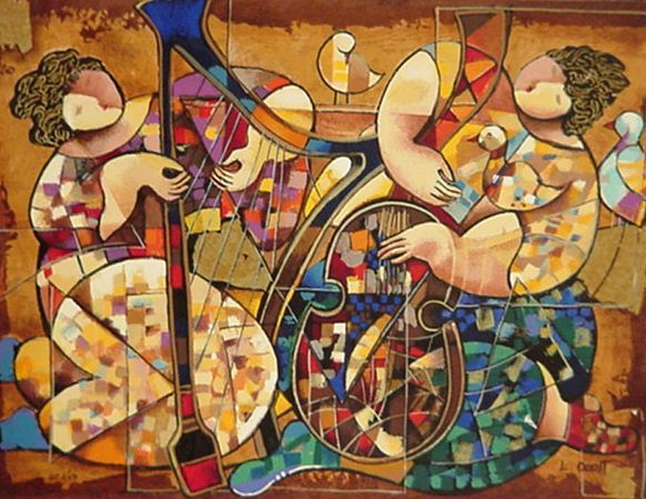 Dorit Levi Israeli Art Signed & Numbered