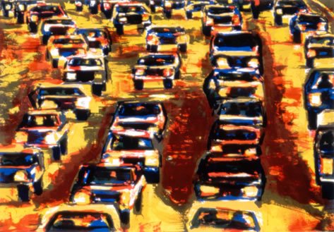 David Kapp Lithograph Pencil Signed & Numbered: ARTIST - David Kapp TITLE - The Hill