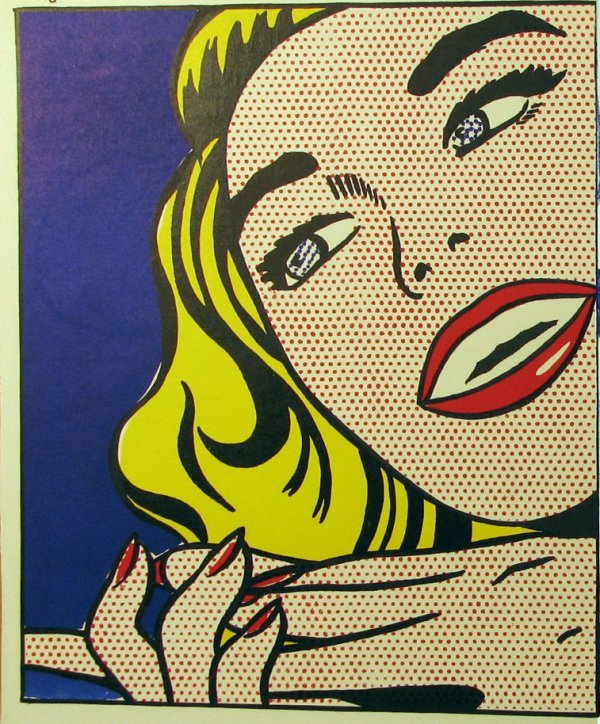Roy Lichtenstein 1964 Original Lithograph