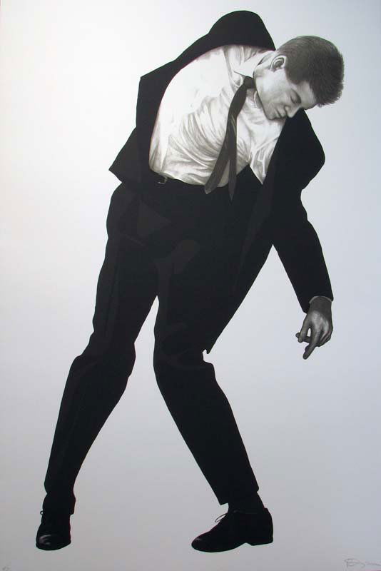 Robert Longo Pencil Signed & Numbered: ARTIST - Robert Longo TITLE - Max DATE -