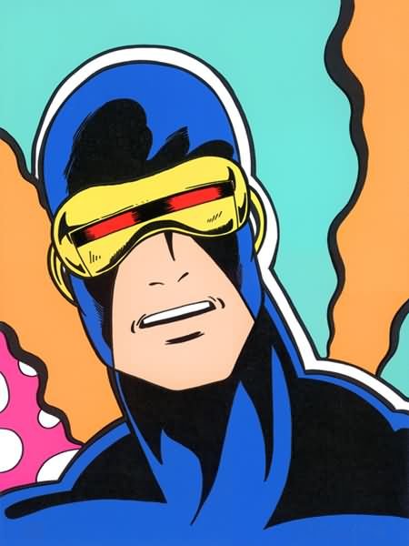 John "Crash" Matos X Men Cyclops Pencil Signed & 