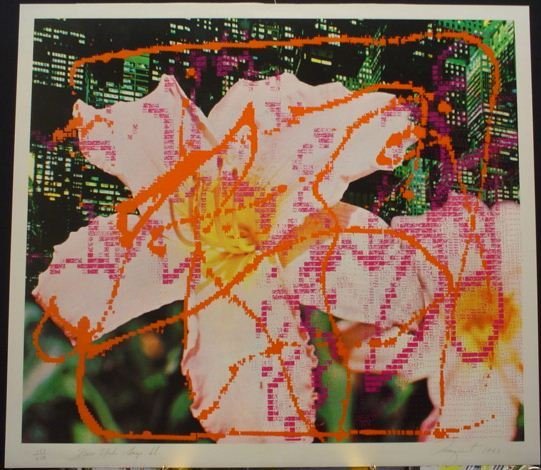 James Rosenquist New York Lithograph Pencil Signe