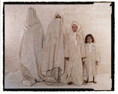 Lalla Essaydi Photogrpah Signed & Numbered: ARTIST - Lalla Essaydi TITLE - Converging Territories # 30