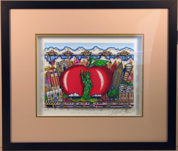 Fazzino New York Big Apple 3-D Signed & Numbered - 2
