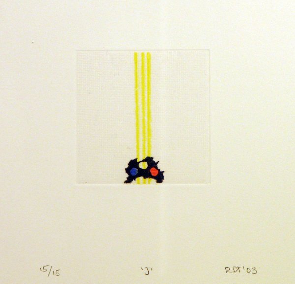 Richard Tuttle Etching Pencil Signed & Numbered