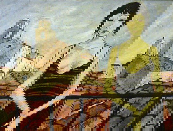 Charles Levier Original Oil on Canvas: ARTIST: Charles Levier TITLE: Untitled MEDIUM: Oil on Canvas