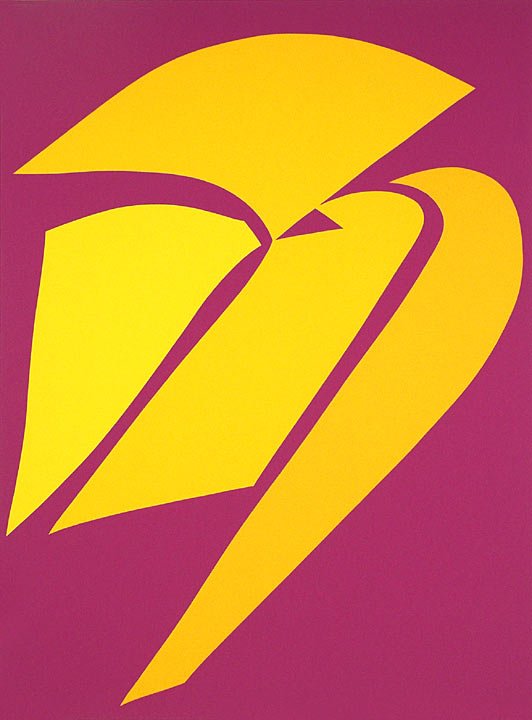 Jack Youngerman Silkscreen Pencil Signed & Number: ARTIST - Jack Youngerman TITLE - Changes II MEDIUM - Silkscreen SIGNED - Pencil Signed on Bottom