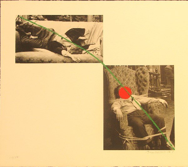 John Baldessari Lithograph Pencil Signed & Number