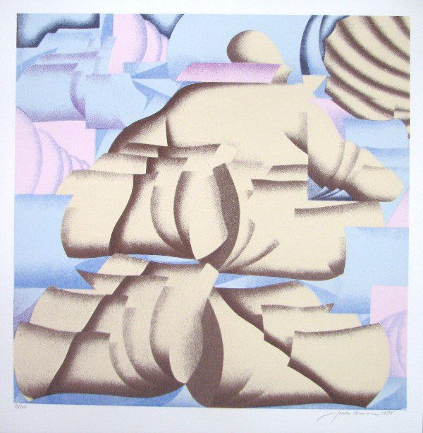 Jack Brusca Lithograph Pencil Signed & Numbered: ARTIST - Jack Brusca TITLE - Untitled DATE - 1978 MEDIUM - Lithograph SIGNED - Pencil Signed on lower right NUMBERED - Pencil Numbered from an edition of 200 pieces on lower left DIMENSIONS - 26 3/4 X