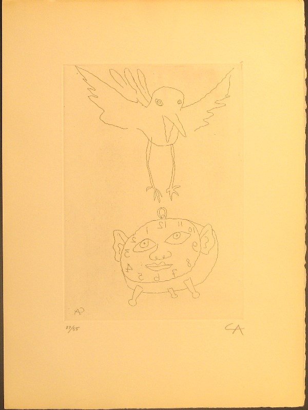 Alexander Calder Etching Pencil Signed & Numbered