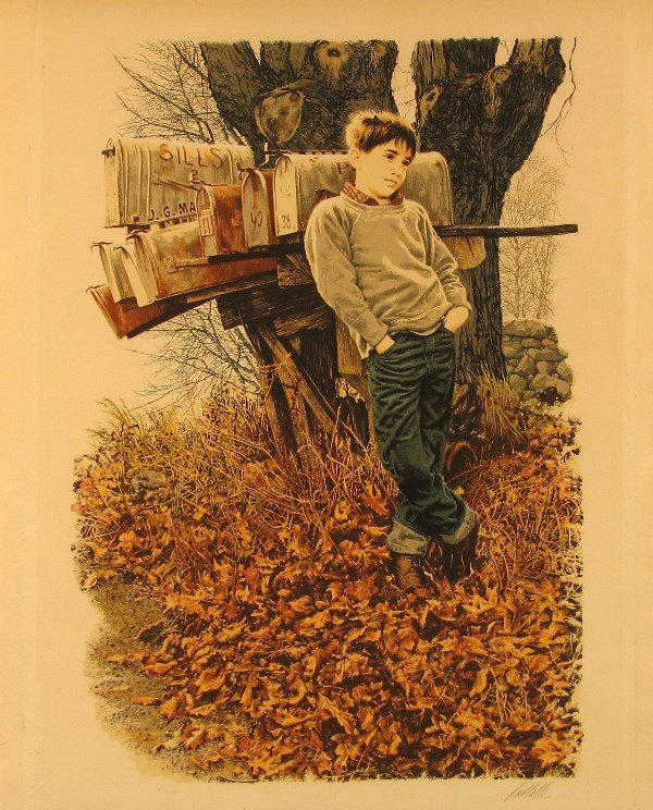 Paul Calle Lithograph Pencil Signed & Numbered