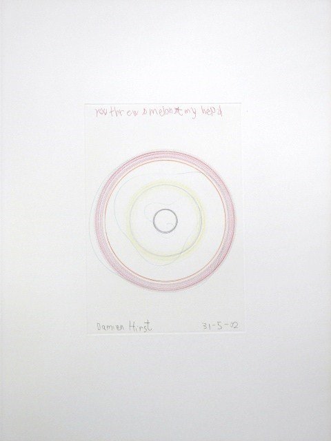Damien Hirst Spin Etching Aquatint Pencil Signed - 2