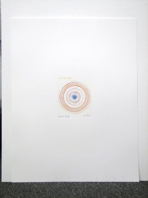 Damien Hirst Spin Etching Aquatint Pencil Signed - 2