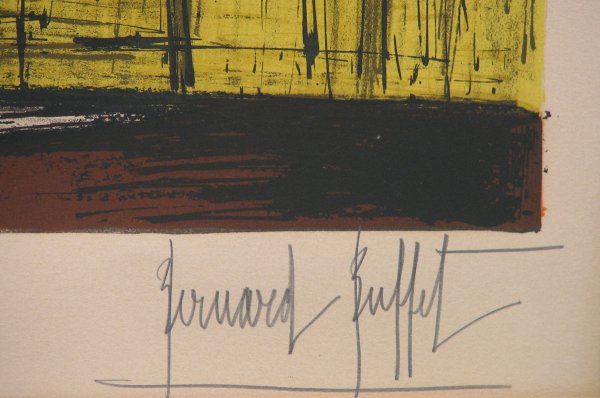 Bernard Buffet Lithograph Pencil Signed & Numbere - 2
