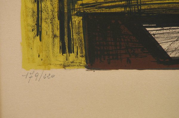Bernard Buffet Lithograph Pencil Signed & Numbere - 3
