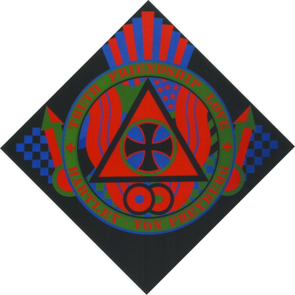 Robert Indiana The Hartley Elegies Pencil Signed &: ARTIST - Robert Indiana TITLE - KVF VIII