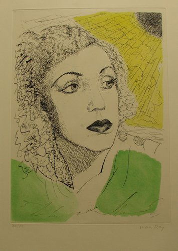 Man Ray Etching Aquatint Signed & Numbered: ARTIST - Man Ray TITLE - Sheila