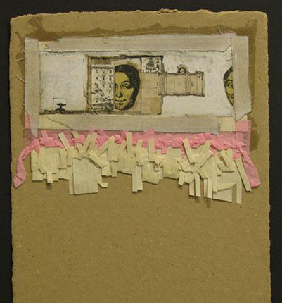 Robert Rauschenberg Shirtboard Signed & Numbered: ARTIST - Robert Rauschenberg TITLE - Shirtboard - Morocco Italy '52