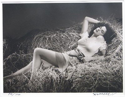 Geroge Hurrell Photograph of Jane Russell S/N: ARTIST - George Hurrell TITLE - Jane Russell