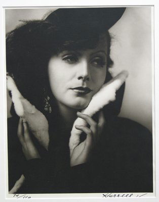 Geroge Hurrell Photograph of Greta Garbo S/N: ARTIST - George Hurrell TITLE - Greta Garbo