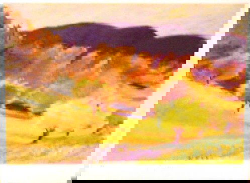 Wolf Kahn Lithograph Pencil Signed & Numbered: ARTIST: Wolf Kahn TITLE: Hillside in Early Summer MEDIUM: Lithograph