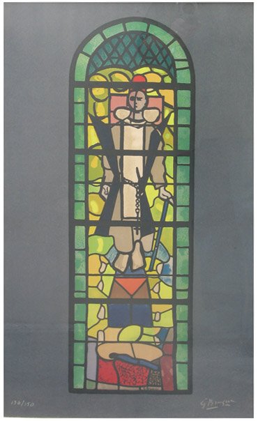 After Georges Braque Lithograph Signed & Numbered