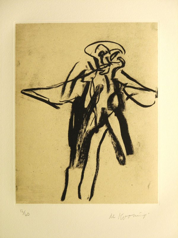 Willem De Kooning Etching Edition of 60 pieces: ARTIST - Willem De Kooning TITLE - Women