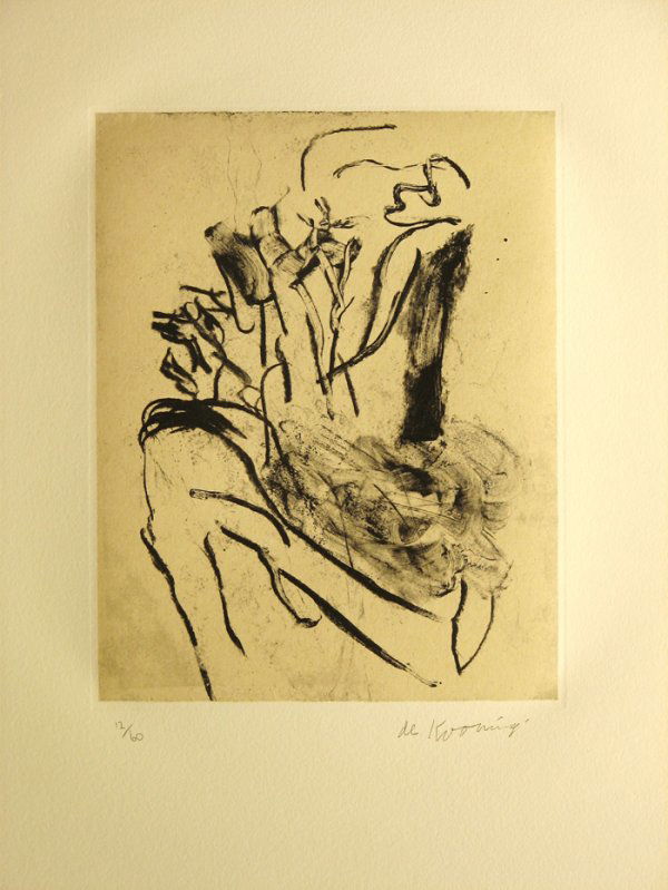 Willem De Kooning Etching Edition of 60 pieces: ARTIST - Willem De Kooning TITLE - Women
