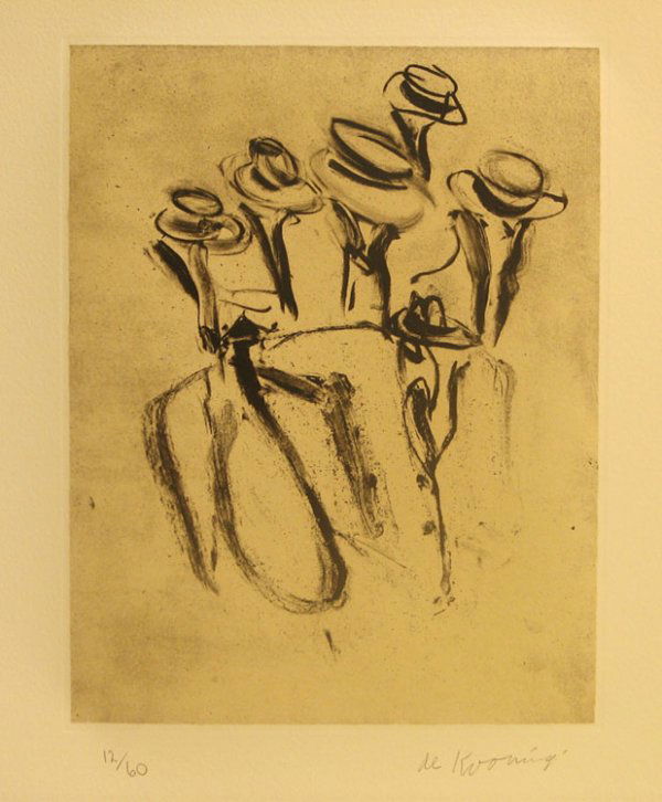 Willem De Kooning Etching Edition of 60 pieces: ARTIST - Willem De Kooning TITLE - Women