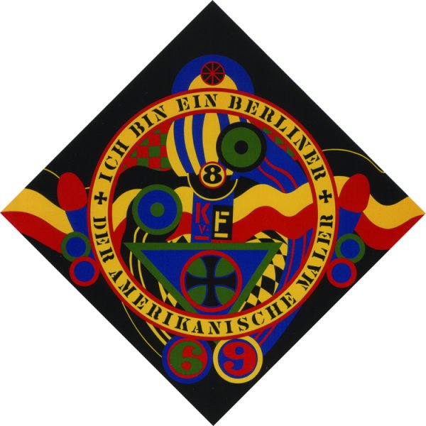 Robert Indiana The Hartley Elegies Pencil Signed: ARTIST - Robert Indiana TITLE - KVF IX