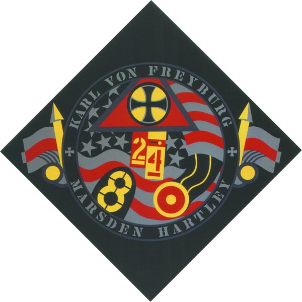 Robert Indiana The Hartley Elegies Pencil Signed: ARTIST - Robert Indiana TITLE - KVF VII