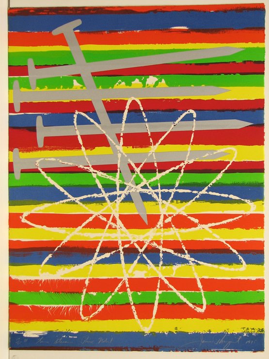 James Rosenquist Lithograph Pencil Signed & Numbe: ARTIST - James Rosenquist TITLE - Time stream prix nobel