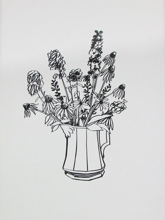 Tom Wesselmann Screenprint Pencil Signed & Number: ARTIST - Tom Wesselmann TITLE - Country Bouquet for Tammy